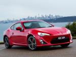 Toyota GT 86 GTS 2012 года (AU)